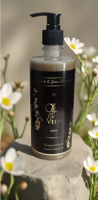 Oil Veda Nourish & Grow Shampoo