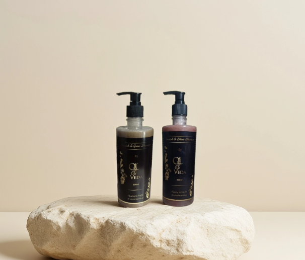 Nourish & Shine Shampoo  and Nourish & Grow Shampoo  combo